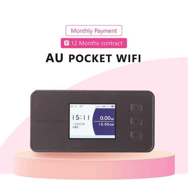 Monthly 12 Au Wifi