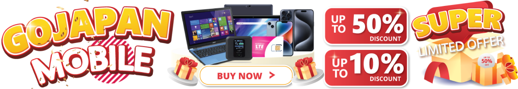 GoJapan Mobile Banner